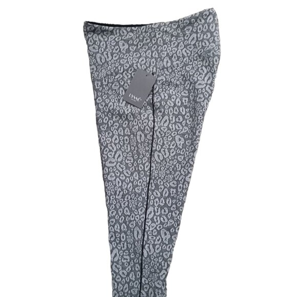 NEW‎ Lyssé Jacquard Leggings High Waisted Sculpting Fit, Charcoal Tabby, Size S - Picture 9 of 14